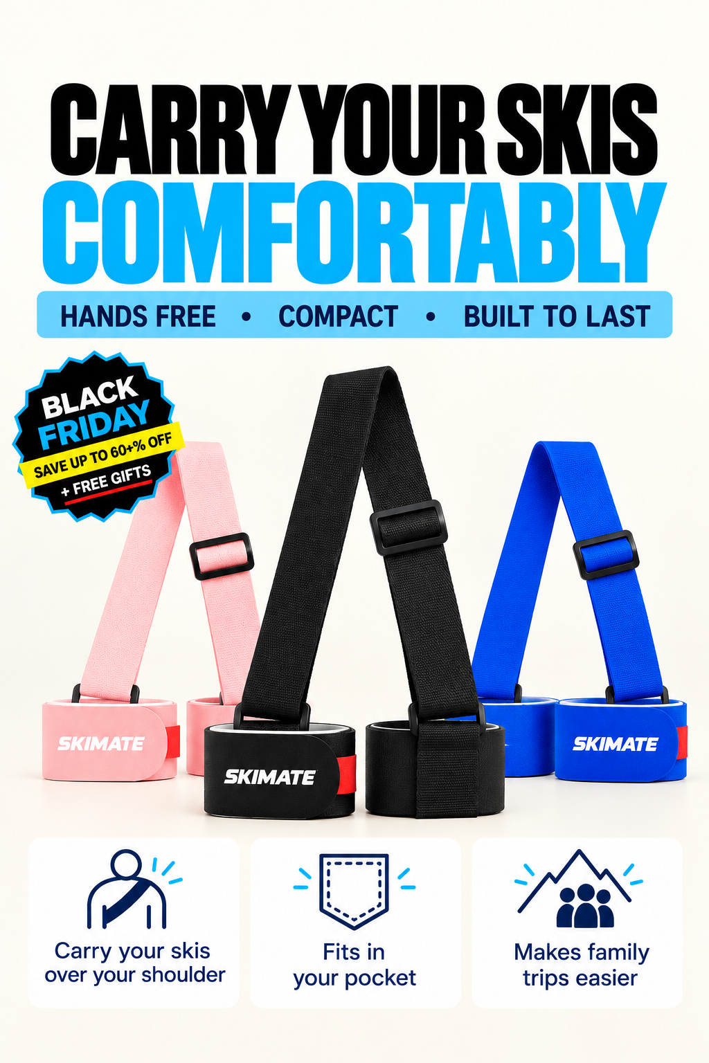 Skimate - Carry your ski gear with ease!